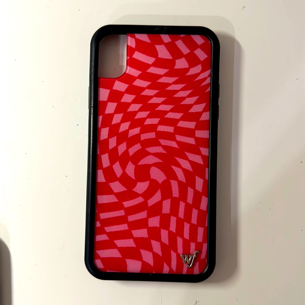 Crazy Checkers Wildflower Pink IPhone XR Phone Case